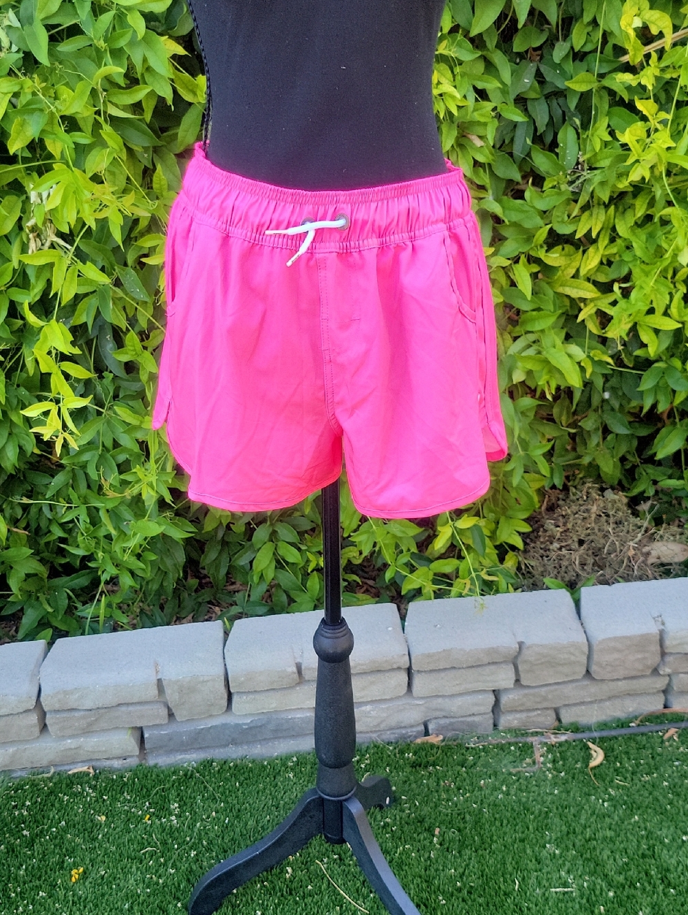 Hot Pink Athletic/ Swim Shorts for Women 12